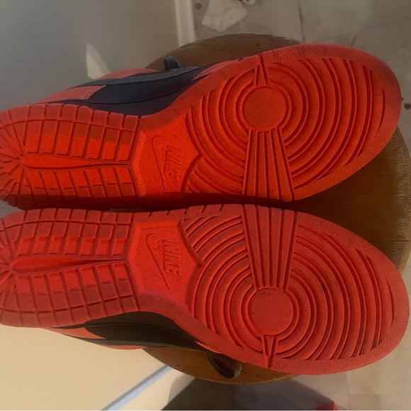 Nike Men's Sneakers - Red and Black - Picture 8 of 8